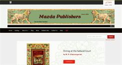 Desktop Screenshot of mazdapublishers.com